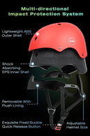 XJD Kids Bike Helmet,Multi-Sport Protective Gear Set for 3-5-8-14 Years Boys Girls with Knee and Elbow Pads Wrist Guards fit Roller Skates,Cycling,Skateboarding,Skating Scooter by TinyTreasures Baby Boutique