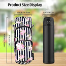 Betsey Johnson Insulated Water Bottle Pouch Holder Carrier Crossbag with Adjustable Shoulder Strap - Lightweight Polyester Accessories with Pockets Good for Hiking Sports by TinyTreasures Baby Boutique