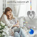 Memorial Gifts for Loss of Loved One Unique Sympathy Gifts Rainbow Sun Catcher Indoor Window Hanging Crystal Prism Grief Bereavement Gifts Ideas for Who Loss of Mom Dad (Navy Blue) by GreenHaven Gardens
