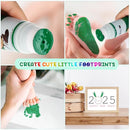 75ml Green Baby Hand and Footprint Ink Kit, Baby Handprint Footprint Paint for Newborn Keepsake, Dog Cat Paw Print Kit, Washable, Non Toxic Acid-Free, Safe Gentle for Ideal New Mom Gifts by TinyTreasures Baby Boutique