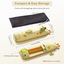Baby Nail Trimmer Electric Baby Nail File with Light 10 Grinding Heads Safe Quiet Baby Nail Grooming Care Kit for Newborn Infant Toddler Toes Fingernails - Orange by TinyTreasures Baby Boutique