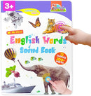 ZeenKind English Learning Talking Book for Kids 2 3 4 5 6 Years Old, 300+ Words Interactive Audio Sound Books for Toddlers, Early Learning Educational Electronic Musical Toy by TinyTreasures Baby Boutique