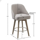 Counter Stool With Swivel Seat by HouseOfZazla