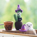 Wizardi Amigurumi DIY Crochet Kit - Halloween Plants with Ghost F07N8-M226 by TinyTreasures Baby Boutique