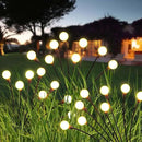 Solar Garden Lights Outdoor, 10 Pack 60LED Waterproof Solar Powered Lights for Yard Pathway Patio, Swaying Lawn Decor as Gardening Gifts for Women Holiday by CozyNest Decor