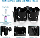 Accmor Universal Cup Holder, Stroller Cup Holder, 360° Rotatable Large Caliber Designed Bottle Holder for Stroller, Bike, Wheelchair, Walker, Scooter by TinyTreasures Baby Boutique