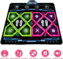 Upgraded 2-Player Kids Dance Mat, Interactive Electronic Dance Pad for Girls &Boys Ages 3-12, Premium Speaker with Built-in Adjustable Volume Music, Ideal Birthday & Holiday Family Dance Game Toy Gift by TinyTreasures Baby Boutique