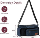 Momcozy Universal Stroller Organizer with Insulated Cup Holder Detachable Phone Bag & Shoulder Strap, Fits for Stroller like Uppababy, Baby Jogger, Britax, BOB, Umbrella and Pet Stroller by TinyTreasures Baby Boutique