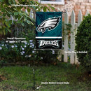 WinCraft Philadelphia Eagles Garden Flag with Stand Holder by GreenHaven Gardens