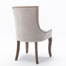 Ultra - Side Dining Chair, Nail Head (Set of 2) by Unique Piece Furniture