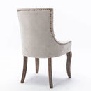 Ultra - Side Dining Chair, Nail Head (Set of 2) by Unique Piece Furniture