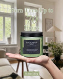 M&SENSE Eucalyptus & Mint Soy Candles for Home Scented, 11.6oz 70 Hour Burn Aromatherapy Candle Gift for Stress Relief, Meditation, Yoga, Relaxing SPA, Reusable Jar for Men and Women by CozyNest Decor