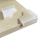 Food-Graded Silicone Clear Corner Protectors, Baby Proofing Table Edge Guards, Pre-Tapep Adhesive Soft for Kids Child Safety Proof, Cabinets Counter Furniture Bumpers (12, 1/5x4/5 in (Width)) by TinyTreasures Baby Boutique