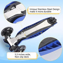 3 Wheel Scooter for Kids Ages 6-12,Kids Scooter with Light Up Wheels, Sturdy Deck Design, and 4 Height Adjustable Suitable for Kid Ages 3-12 by TinyTreasures Baby Boutique