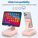 JTEMAN Portable Wireless Bluetooth Speakers with Phone Stand,Gifts for Women and Men,Birthday Christmas for Women Men,Kitchen Gadgets for Men,Compatible for iPhone/Samsung/Mini iPad - Pink by GreenHaven Gardens