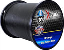 Industrial Grade Dog Fence Wire - 1500 Feet of Thickest Longest Lasting Electric Dog Fence Wire Available -14 Gauge (AWG) UV Resistant and Submersible by eXtreme Dog Fence by GreenHaven Gardens