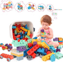 Top STEM Soft Building Block Sets for Kids Aged 18 months to 6 years old.Mega Building Blocks for preschool.Large Construction Block Toys for Toddler to Improve Imagination、Creativity、Hands-on Ability by TinyTreasures Baby Boutique