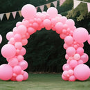 140pcs Pink Round Balloons Different Sizes 18 12 10 5 Inch Latex Balloons for Arch Decoration Party Balloon Kit for Graduation Birthday Party Wedding Balloon Baby Shower Decoration by TinyTreasures Baby Boutique