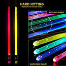 Light Up Drum Sticks Rechargeable 15 Color Changing Led Personalized Drumsticks for Kids Drummer Gifts Drum Accessories by TinyTreasures Baby Boutique
