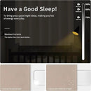 Easy-Going Blackout Curtains for Bedroom, Solid Thermal Insulated Grommet and Noise Reduction Window Drapes, Room Darkening Curtains for Living Room, 2 Panels(42x84 in, Beige) by CozyNest Decor