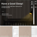 Easy-Going Blackout Curtains for Bedroom, Solid Thermal Insulated Grommet and Noise Reduction Window Drapes, Room Darkening Curtains for Living Room, 2 Panels(42x63 in, Beige) by CozyNest Decor