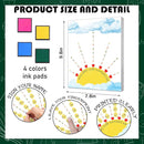 SHLINCO Thank You Gifts for Female Teachers, Suitable for Kindergarten, Primary and Junior High School Classroom Souvenirs, Fingerprint Art Canvas DIY, Year-end Gifts for Class Teachers by TinyTreasures Baby Boutique