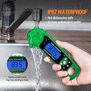 Digital Meat Thermometer for Grilling, Candy Thermometer Instant Read Food Thermometer Waterproof with Backlight for Cooking, Deep Fry, BBQ, Grill, Smoker and Roast (Green) by TinyTreasures Baby Boutique