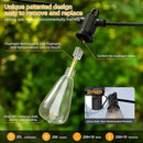 FOOMAN LED Outdoor String Lights, 500FT Outside Waterproof Hanging Patio Lights with 250+10 Shatterproof ST38 Edison Bulbs, 2700K Warm White, Dimmable Light for Back Yard Porch Party Gazebo Bistro by GreenHaven Gardens