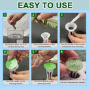 161PCS Hydroponic Pod Kit for Aerogarden and All Brands Growing System, Grow Anything Kit with 40 Grow Sponges, 40 Grow Baskets, 40 Grow Domes, 40 Pod Labels, 1 Tweezer, Herb Garden Planter Indoor Kit by GreenHaven Gardens