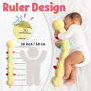 LIGHTDESIRE Baby Toys Musical Caterpillar,Infant Toys Stuffed Animal Toys with Ruler Design and Ring Bell,Baby Teething Toys for Tummy Time Newborn Boys Girls 0 3 6 12 Months(Yellow) by TinyTreasures Baby Boutique