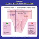 Women's Pelvic Orthotic Support Belt - Uterus & Bladder Support Girdle | Postpartum Recovery & Pain Relief | High Waist Pink (X-Small) by TinyTreasures Baby Boutique