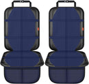 Car Seat Protector,2 Pack Automotive Seat Protectors Baby Carseat Pad Waterproof & Durable 600D Fabric for Child Baby Car Seat Mat Vehicle Pet Cover 2 Storage Pockets (Blue) by TinyTreasures Baby Boutique