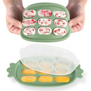 Haakaa Baby Popsicle Mold - Baby Food Maker & Breastmilk Teething Freezer Tray - BPA Free Silicone-Green by TinyTreasures Baby Boutique