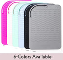 ANGENIL Heat-Resistant Silicone Mat for Hair Irons, 9 x 6.5 inch, Protecting Your Counter Safely by CozyNest Decor