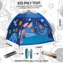 Space World Play Tent Galaxy Dome Playhouse for Boys and Girls Imaginative Play-Astronaut Space for Kids Indoor and Outdoor Fun, Perfect Kid’s Gift- 47" x 47" x 43" by TinyTreasures Baby Boutique