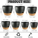 Indoor Pots For Plant Self Watering Plant Pots For Lazy People, 8/7.5/7/6.5/6/5.5/5 Inch,Black Plastic Self Watering Planter For All Houseplants,Succulent, African violets, Flowers And Cactus by GreenHaven Gardens