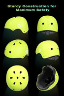 XJD Kids Bike Helmet,Multi-Sport Protective Gear Set for 3-5-8-14 Years Boys Girls with Knee and Elbow Pads Wrist Guards fit Roller Skates,Cycling,Skateboarding,Skating Scooter by TinyTreasures Baby Boutique