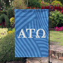 Alpha Tau Omega Licensed Flag Garden 12x19 inches Flag Banner Yard Decor Outdoor Decoration (Alpha Tau Omega