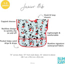 Bumkins Bibs - Toddler Bibs, Waterproof, Large for 1-3 Years, Short Sleeve by TinyTreasures Baby Boutique