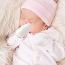 BQUBO 6 Pairs Newborn Baby Boys Girls Mittens 0-6 Months Unisex-Baby Infant Mittens Elastic No Scratch Wrist Gloves by TinyTreasures Baby Boutique