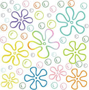 187PCS Flower Bubbles Wall Decals Under The Sea Birthday Party Decorations Ocean Wall Stickers Wall Decor for Bathroom Nursery Bedroom Home Classroom Car by CozyNest Decor