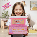 Funewest Slime Kit for Girls Ages 8-12 Mini Fluffy Butter Slime Making Kit Ice Cream Slime for Kids DIY Craft Kits with 30+ Piece Birthday Gifts by TinyTreasures Baby Boutique