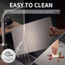 Katuchef Titanium Cutting Board 2025 New Upgrade Pure Titanium Cutting Boards for Kitchen Double Sided Cutting Boards Non Toxic,Hygiene Durable Chopping Board Suitable for Dishwasher Safe(S+M+L) by CozyNest Decor