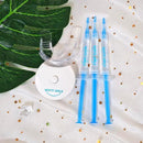 WHITE SMILE Teeth Whitening Kit, LED Light System, 35% Carbamide Peroxide 3 Gel Syringes, 10-Minute Treatment, Non-Sensitive Formula by CozyNest Decor