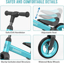 Toddler Balance Bike Toys for 1 to 4 Year Old Girls Boys Adjustable Seat and Handlebar No-Pedal Training Bike Best Gifts for Kids by TinyTreasures Baby Boutique