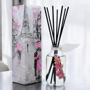 LOVSPA Reed Diffuser Set, Pink Tuberose Scented Oil Diffuser with Sticks, Home Fragrance Accessories for Bathroom Shelf Decor, Aroma Diffusers for Home or Office Desk, USA Made by CozyNest Decor