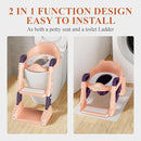 Potty Training Seat, Toddler Toilet Seat for Little Boys Girls, Potty Training Toilet with Urinals, Toddler Step Stool Ladder and Splash Guard by TinyTreasures Baby Boutique