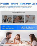 Waterdrop G3P800 Reverse Osmosis System, 800 GPD Fast Flow, NSF/ANSI 42 & 53 & 58 & 372 Certified, 3:1 Pure to Drain, Tankless Under Sink RO Water Filter System, LED Purifier, Smart Faucet by CozyNest Decor