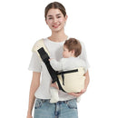 Toddler Sling Carrier, Easy to Wear Baby Carrier Sling 7-40 lbs, Adjustable Lightweight Baby Wrap Sling, Perfect Toddler Hip Carriers One Size Fits All, Beige by TinyTreasures Baby Boutique