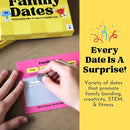 Family Dates 40 Scratch Off Cards – Fun Activities & Date Night Ideas for Kids and Parents – Adventure Card Game for Families – Unique Gift for Family Nights, Holidays, or Birthdays by TinyTreasures Baby Boutique
